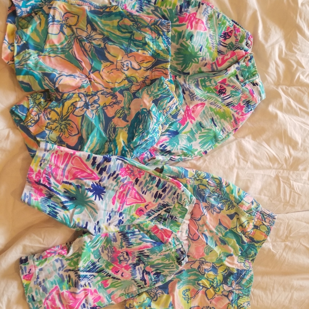 Lilly pulitzer toddler boys 2&4 shorts and  swim